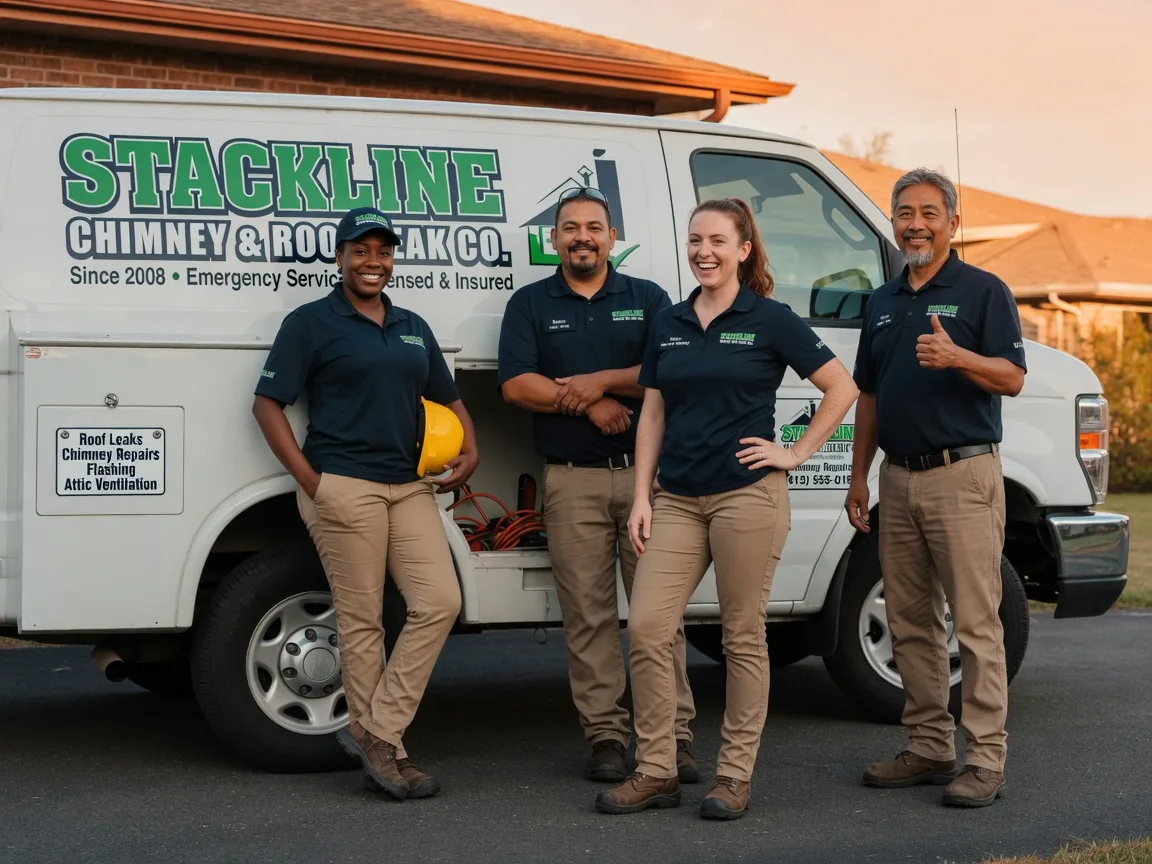 Chimney flashing repair company in Ira, TX